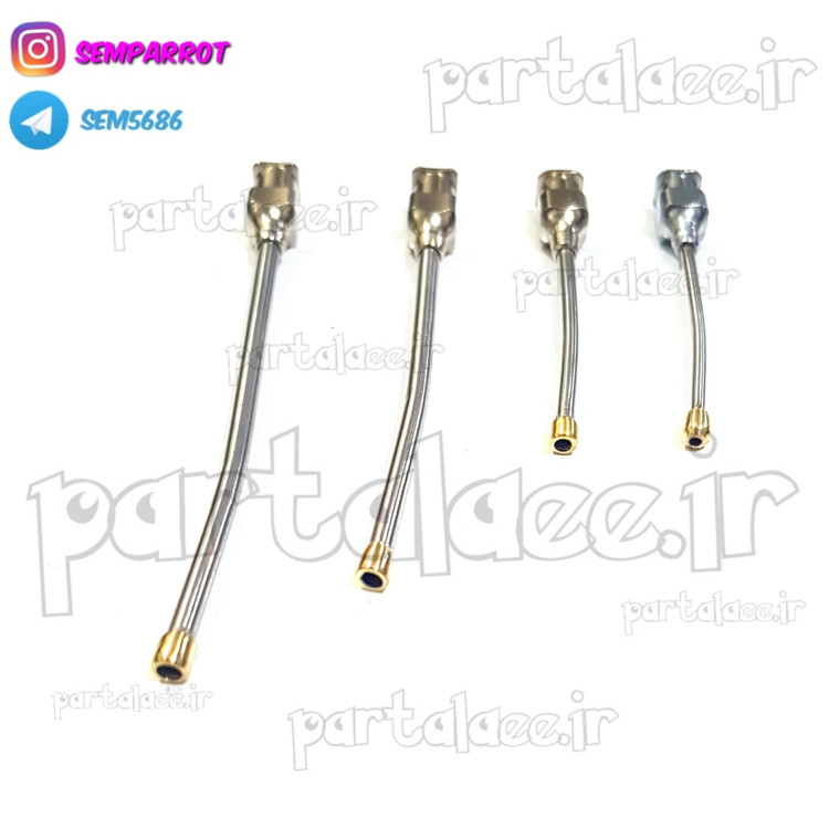 پک 4 تایی سرسرنگ استیل ضدزنگ شماره 1 ،2 ، 3 ،4